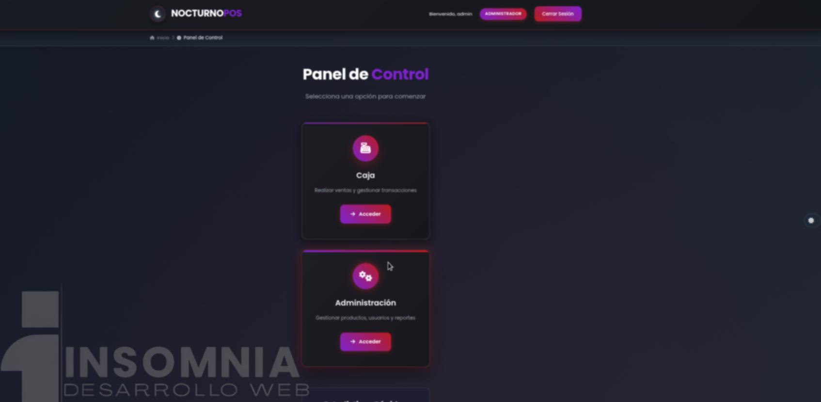 NocturnoPOS - Control de Stock